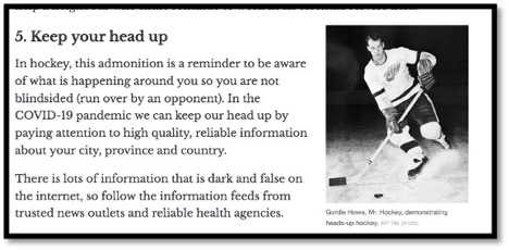 action photo of Gordie Howe