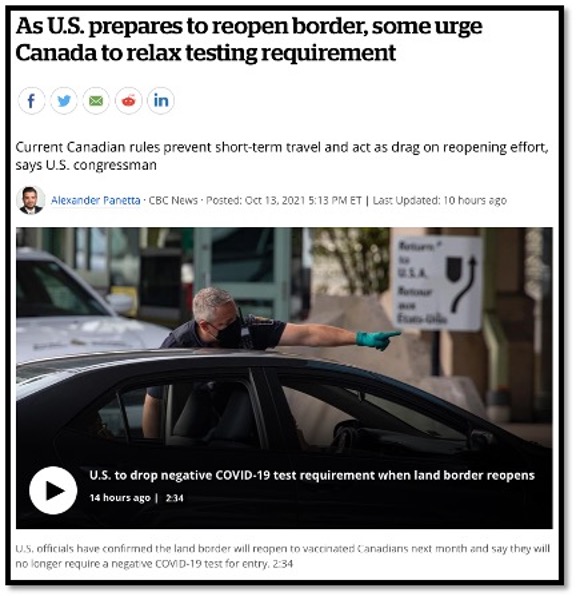 US border guard talking to someone in a car