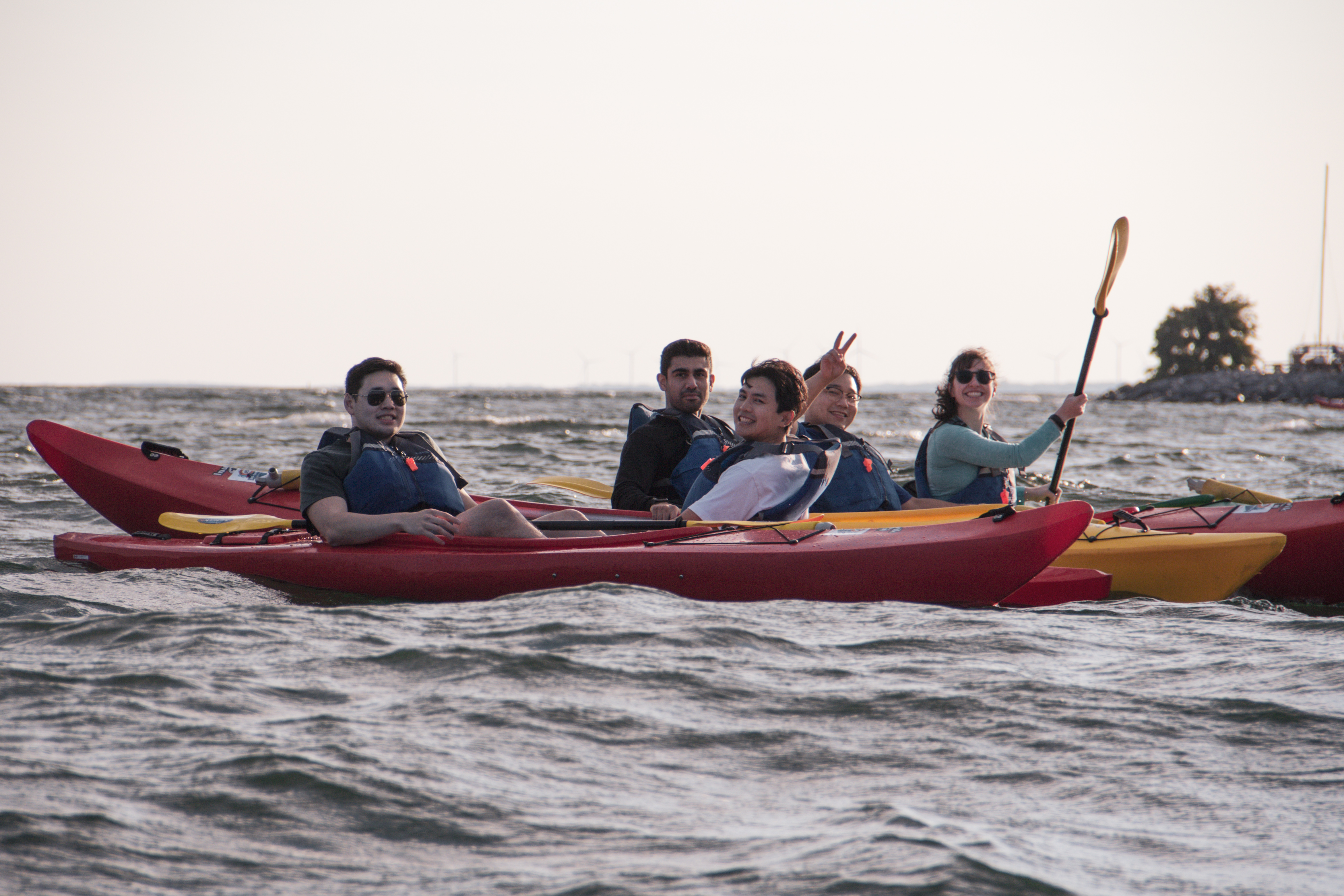 
                         Overview                                                    - 
                          Some of our residents enjoy the beautiful waterfront during the annual kayaking event hosted by the Wellness Resident Innovation Team.                                                    