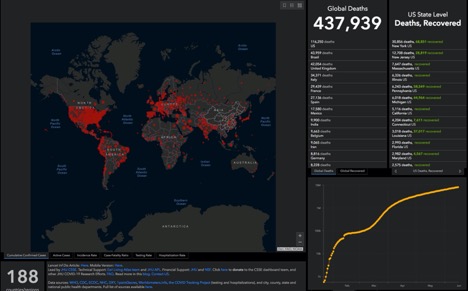 Infographic: Global pandemic magnitude on June 16, 2020