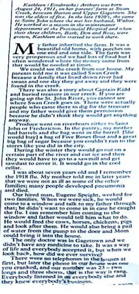 News Article of Kathleen Archer