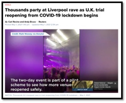 large crowd of people at a Liverpool nightclub