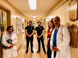 photo of people in hallway