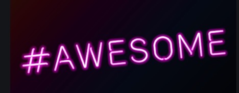 neon #Awesome