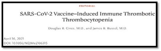 title on editorial paper