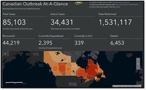 Canadian Outbreak Tracker
