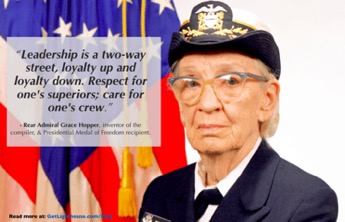 Photo of Rear Admiral Grace Hopper