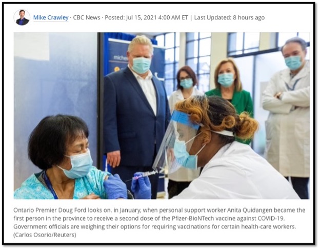 News Photo of Doug Ford with PSW