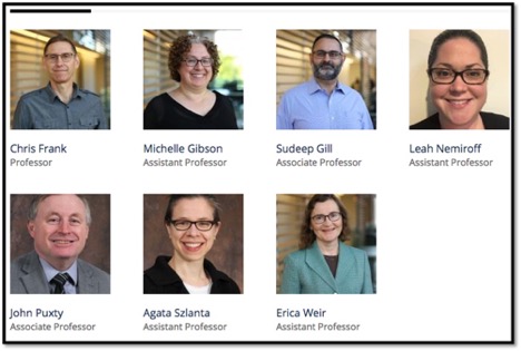 photo of Geriatric faculty at Queen's