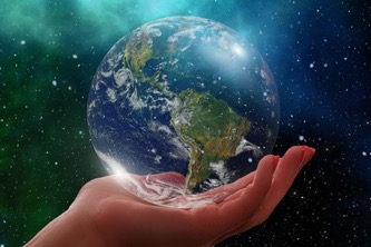 world in a hand 