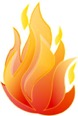 animated picture of a flame
