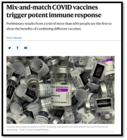 photo of a bunch of vaccine bottles