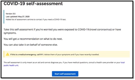 self assessment instructions
