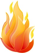 animated picture of a flame