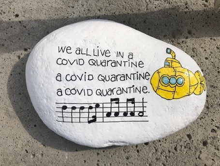 Painted rock 