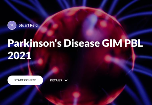 Parkinson's Disease GIM PBL 2021 - Start Course
