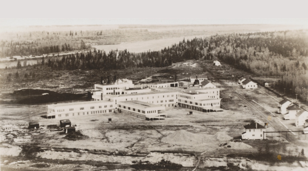 image of first hospital in Moose Factory, ON