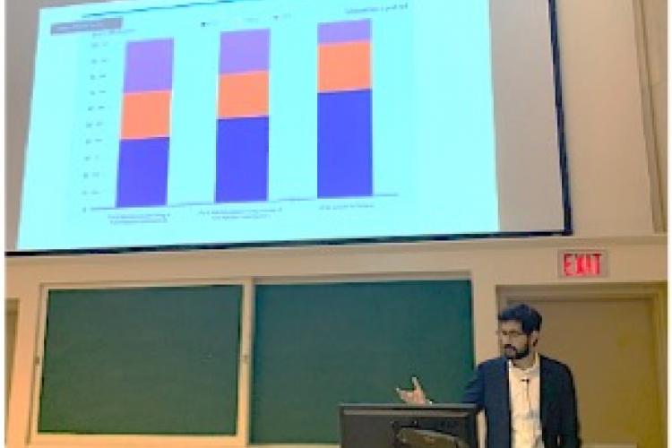 photo of Dr. Sidhu doing MGR virtually