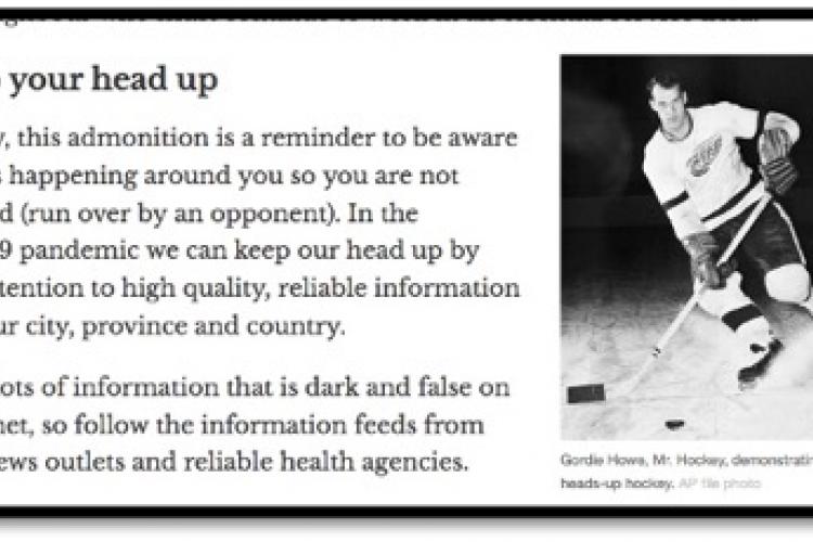 action photo of Gordie Howe