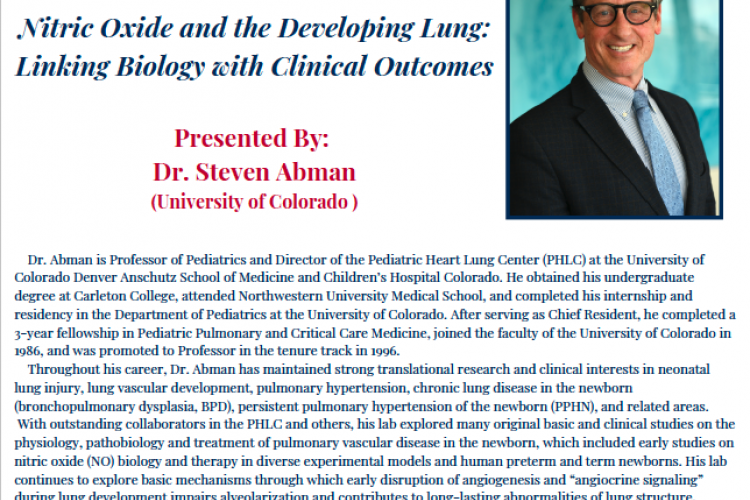 Announcement for TIME Speaker for the Medical Grand Rounds on Thursday , May 20th, 2021