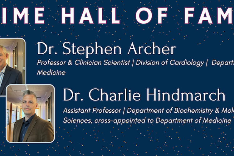 TIME Hall of Fame features publication by Dr. Stephen Archer and Dr. Charlie Hindmarch