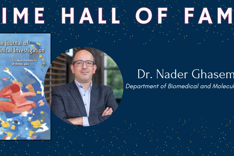 TIME Hall of Fame features a publication by Dr. Nader Ghasemlou
