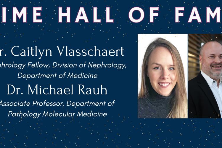 TIME Hall of Fame features publication by Drs Caitlyn Vlasschaert and Michael Rauh 
