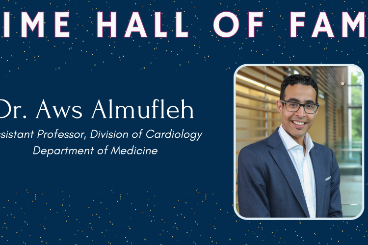 TIME Hall of Fame features a publication by Dr. Aws Almufleh