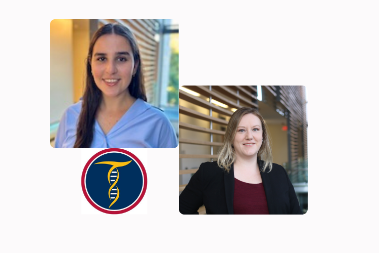 Photo of Danielle and Dr. Sarah Dick 