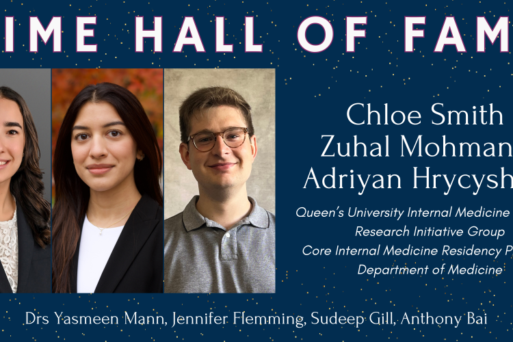 TIME Hall of Fame features a publication by Core Internal Medicine Residents