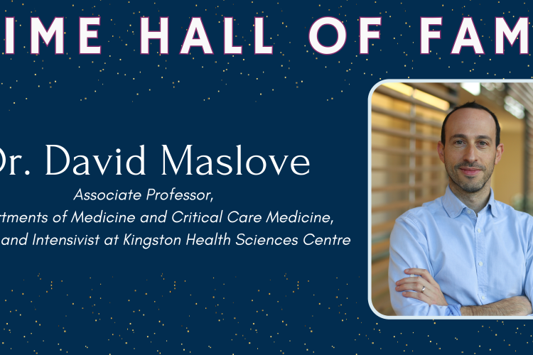 TIME Hall of Fame features a publication by Dr. David Maslove