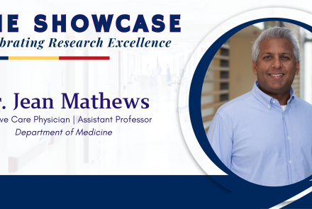 TIME Showcase: Celebrating Research Excellence. Dr. Jean Mathews. Pallitive Care Physician | Assistant Professor in the Department of Medicine
